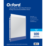 Oxford® Page Protectors Matte 2 mil Letter 100/box