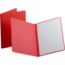 Oxford® Panel & Border Report Covers Letter Red 25/box