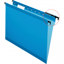Pendaflex® SureHook® Hanging Folders Letter Blue 20/box