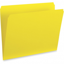 Pendaflex® Straight Cut Vertical Coloured File Folders Legal Yellow 100/box