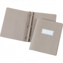 Oxford® Panel & Border Report Covers Letter Grey 25/box