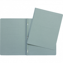Oxford® Panel & Border Report Covers Letter Grey SINGLE