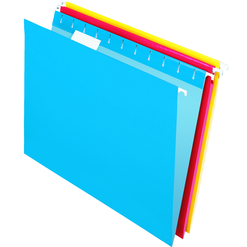 Pendaflex Hanging File Folders Letter Assorted Colours 25/box Monk Office