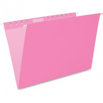Pendaflex Hanging File Folders Legal Pink 25/box