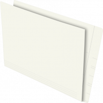 Pendaflex® Shelf File Folders w/Reinforced Tab Legal Ivory 100/box