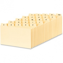 Oxford Index Card File Guides 3" x 5" A-Z