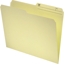 Pendaflex® Reversible File Folders Letter Manila 10/pkg