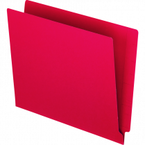 Pendaflex® Coloured End Tab File Folders Letter Red 100/box