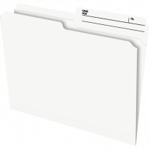 Pendaflex® Double Top-Reinforced Tab Folders Letter Ivory 100/box