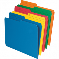 Pendaflex® Coloured File Folders Letter Assorted Colours 25/pkg
