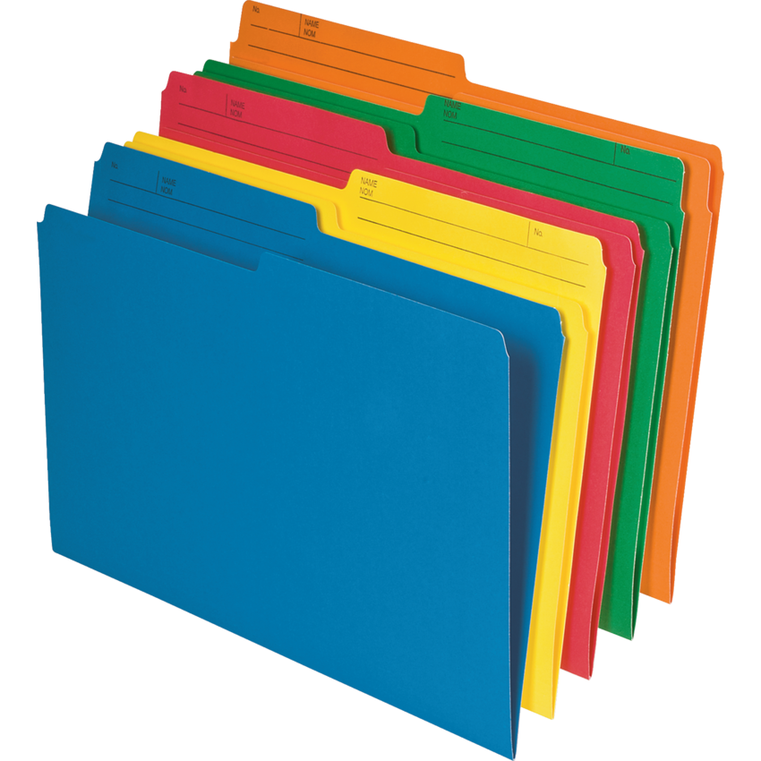 Pendaflex® Coloured File Folders Legal Assorted Colours 25/pkg Monk Office