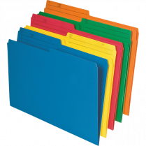 Pendaflex® Coloured File Folders Legal Assorted Colours 25/pkg