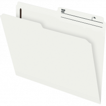 Pendaflex® SlimTrim® Fastener Folders Letter Ivory 100/box