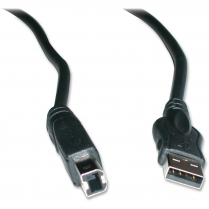 CABLE USB AM/BM 2.0 SPEED 15'