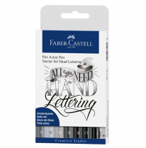 Faber-Castell Pitt Artist Pen Hand Lettering Starter 8/Set