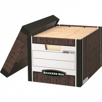 Bankers Box® R-Kive® Storage Boxes 12" x 15" x 10" 4/pkg
