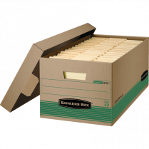 Bankers Box® Stor/File™ Recycled Storage Box 12" x 24" x 10" Letter
