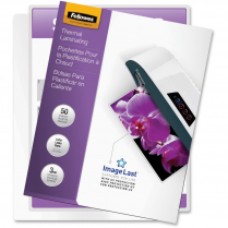 Fellowes ImageLast Thermal Laminating Pouches 3mil 9" x 11-1/2" 50/pkg