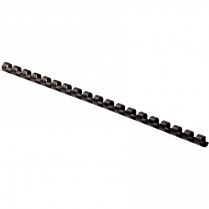 Fellowes® 19-Ring Plastic Binding 5/16" Black 100/box