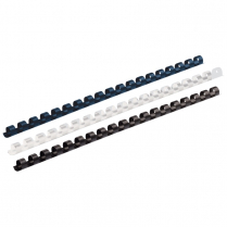 Fellowes® 19-Ring Plastic Binding Combs 5/16" White 100/box