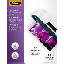Fellowes® Premium ImageLast™ Bulk Laminating Pouches 3mil 9" x 11-1/2" 200/pkg