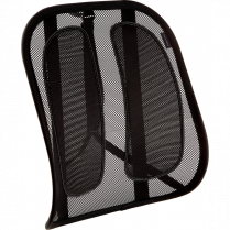 OS MESH BACK SUPPORT BLACK FELLOWES OFFICE SUITES