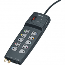 Fellowes Power Guard Surge Protector 10 Outlet