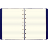 Filofax® Notebook A5 8-1/4" x 5-3/4" Blue
