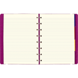 Filofax® Notebook A5 8-1/4" x 5-3/4" Fuchsia