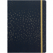 Filofax® Confetti Notebook 8-1/4" x 5-3/4" Charcol
