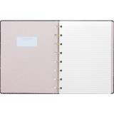 Filofax® Confetti Notebook 8-1/4" x 5-3/4" Charcol