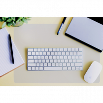 Floortex® DESKTEX® Anti-slip Desk Pad 20" x 36" Clear