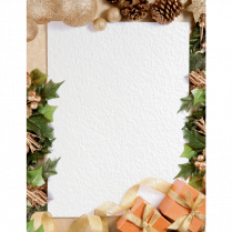 St. James® Christmas Paper Letter 8-1/2" x 11" Festive Ivy  25/pkg