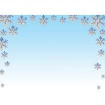 XMAS PAPER SNOWFLAKES 25/PK