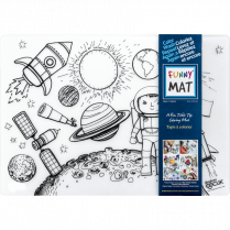 Funny® Mat Table Top Colouring Mat Space