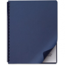 GBC® Linen Weave® Binding Covers Navy Blue 50/pkg