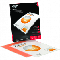 GBC® EZUse™ Thermal Laminating Pouches Letter Size 5 mil 100/pkg