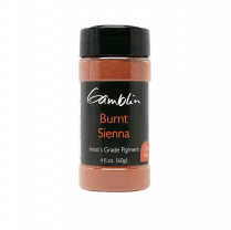 Gamblin Artist's Grade Pigment 4oz Burnt Sienna