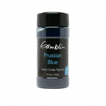 Gamblin Artist's Grade Pigment 4oz Prussian Blue