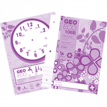 GEOEco Recycled Project Notebook 10-3/4 x 8-1/2 40 pages