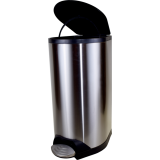Globe™ Step-On Waste Container with Soft Close Lid 20 L