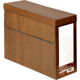 Globe-Weis® Transfer Case Legal Faux Woodgrain