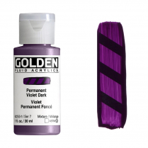 Golden Fluid Acrylic 1oz Permanent Violet Dark