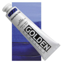 Golden Heavy Body Acrylic 2oz Ultramarine Blue
