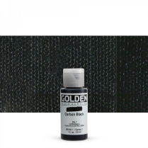 Golden Fluid Acrylic 1oz Carbon Black