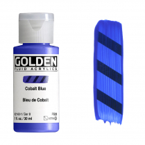 Golden Fluid Acrylic 1oz Cobalt Blue