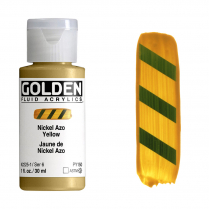 Golden Fluid Acrylic 1oz Nickel Azo Yellow
