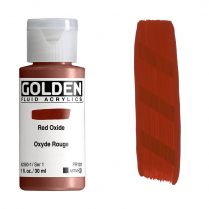 Golden Fluid Acrylic 1oz Red Oxide