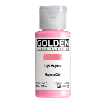 Golden Fluid Acrylic 1oz Light Magenta