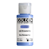 Golden Fluid Acrylic 1oz Light Ultramarine Blue